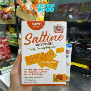 [Mua 2 tặng 1] Sale date 03/07 - BÁNH quy giòn GPR Saltine Baked Crackers 3 Vị - Hộp 90gr