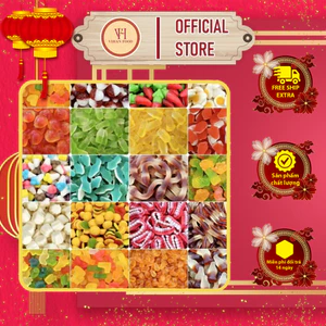 Kẹo Dẻo Chip Chip, Kẹo Dẻo 4D, Kẹo Bóc Vỏ, Kẹo Dẻo Phủ Đường, Mix Thập Cẩm VIHAN FOOD