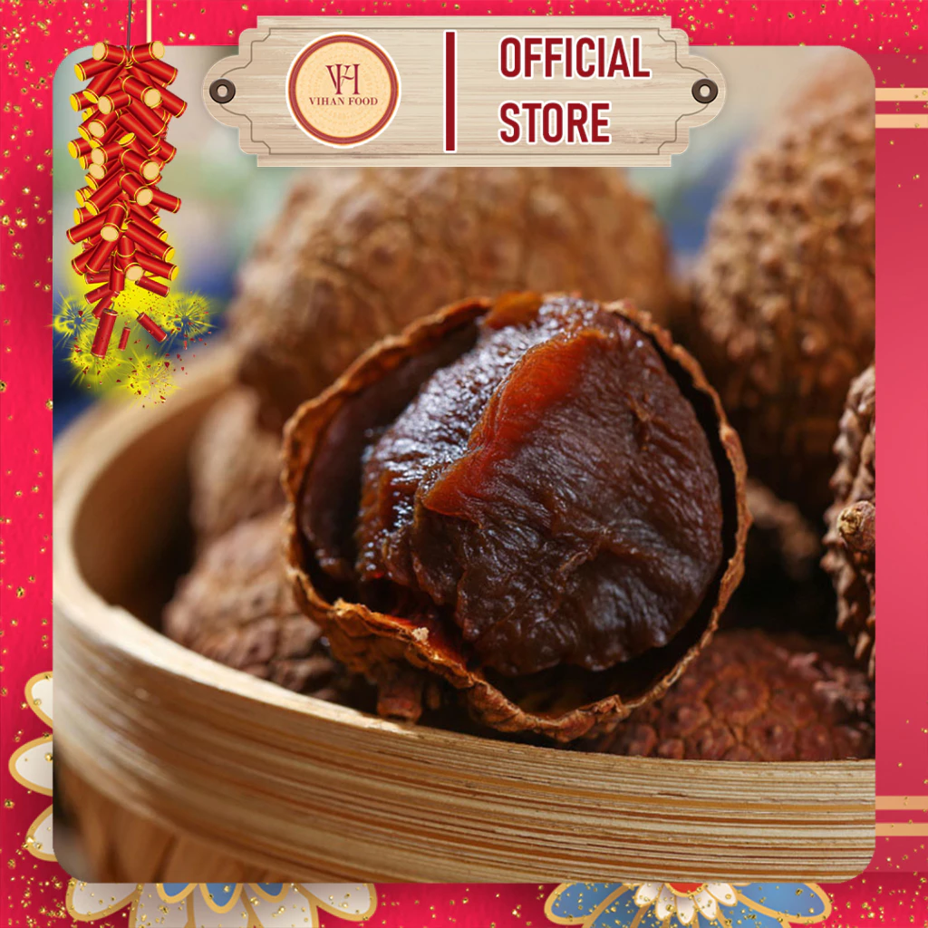 [SẢN PHẨM DÙNG THỬ] 50gr VẢI THIỀU LỤC NGẠN SẤY KHÔ, đặc sản Vải thiều Lục Ngạn, Bắc Giang