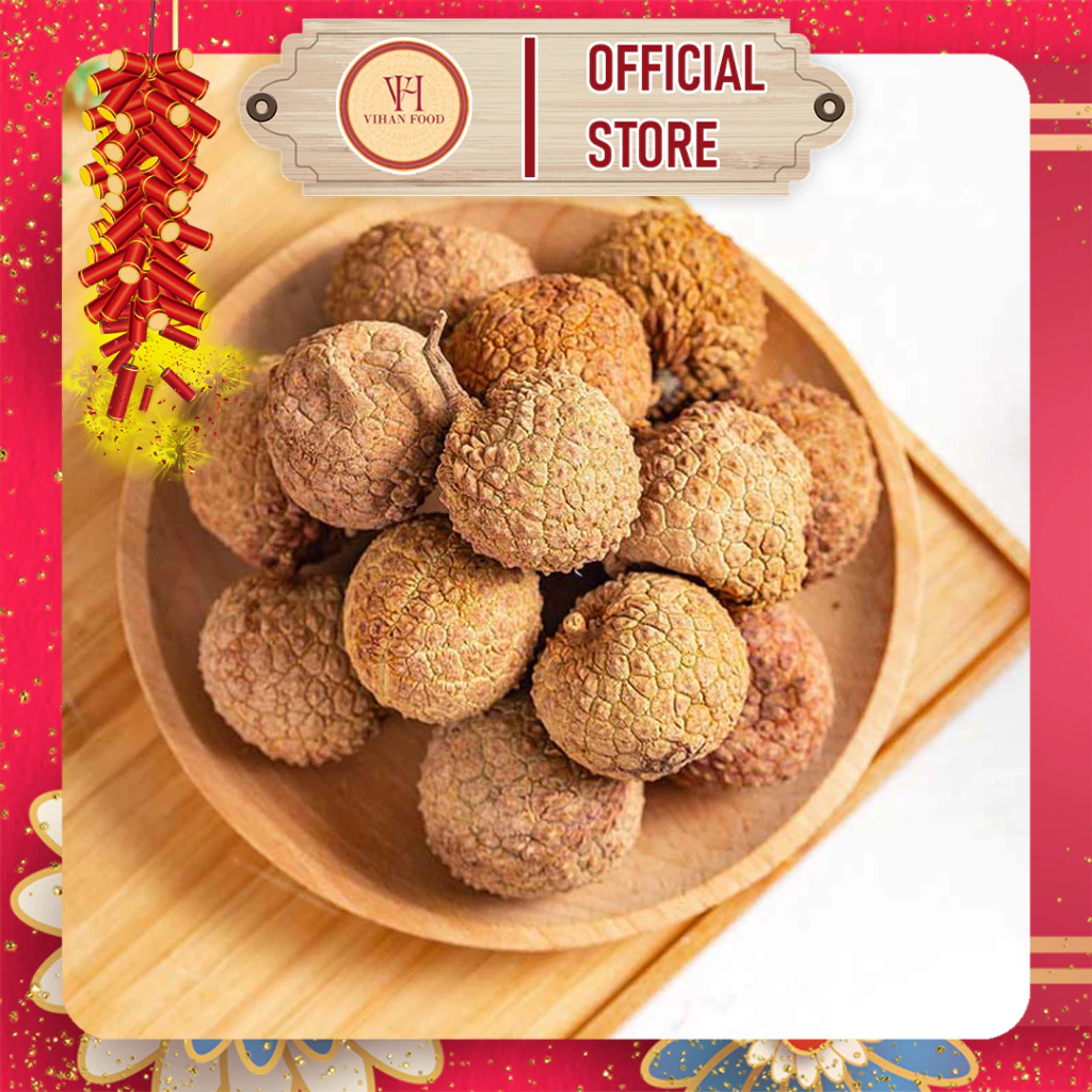 [SẢN PHẨM DÙNG THỬ] 50gr VẢI THIỀU LỤC NGẠN SẤY KHÔ, đặc sản Vải thiều Lục Ngạn, Bắc Giang