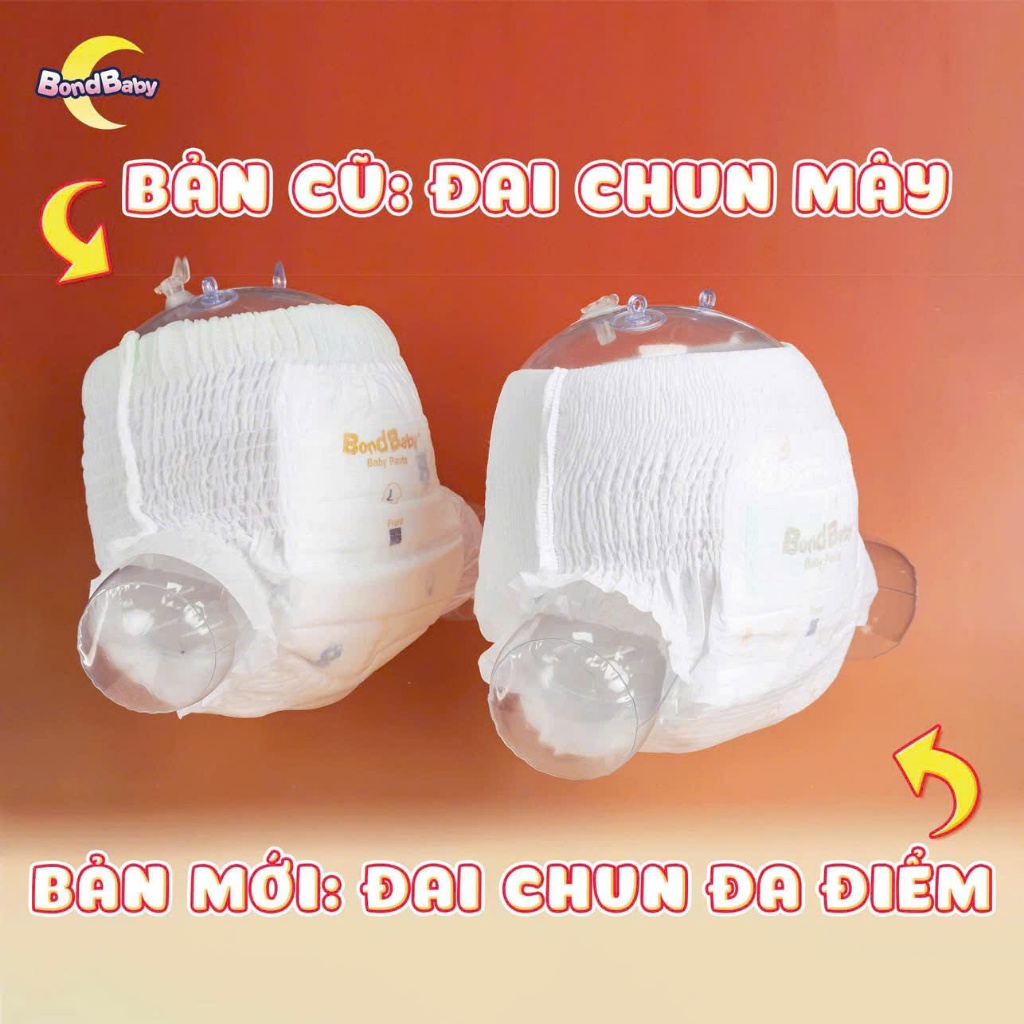 BON BABY UK- 2BỊCH  Chống hăm, Chống tràn, Không kích ứng da. Đủ size cho bé.