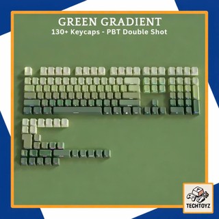 Keycaps Polar, Side Print, Top Print, Gradient - PBT Double Shot - Mạch Ngược, Mạch Xuôi