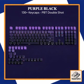 Keycaps Polar, Side Print, Top Print, Gradient - PBT Double Shot - Mạch Ngược, Mạch Xuôi