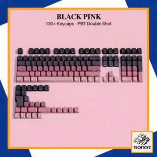 Keycaps Polar, Side Print, Top Print, Gradient - PBT Double Shot - Mạch Ngược, Mạch Xuôi