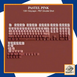 Keycaps Polar, Side Print, Top Print, Gradient - PBT Double Shot - Mạch Ngược, Mạch Xuôi