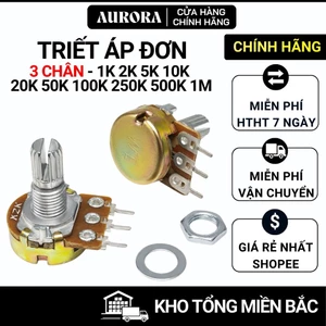 Triết Áp Đơn 3 Chân WH148 1K 2K 5K 10K 20K 50K 100K 200K 500K 1M