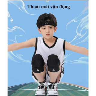 ( 1 CÁI PEAK CHÍNH HÃNG) Đai bảo vệ đầu gối trẻ em 3 - 15 tuổi, bảo vệ gối khi chơi thể thao