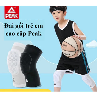 ( 1 CÁI PEAK CHÍNH HÃNG) Đai bảo vệ đầu gối trẻ em 3 - 15 tuổi, bảo vệ gối khi chơi thể thao