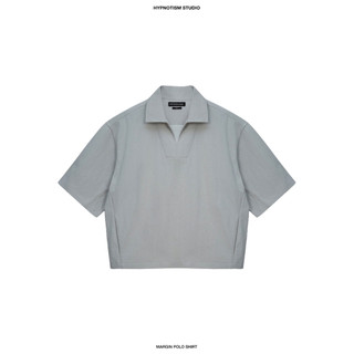 HYPNOTISM | MARGIN POLO SHIRT - Áo polo oversize tay ngắn unisex