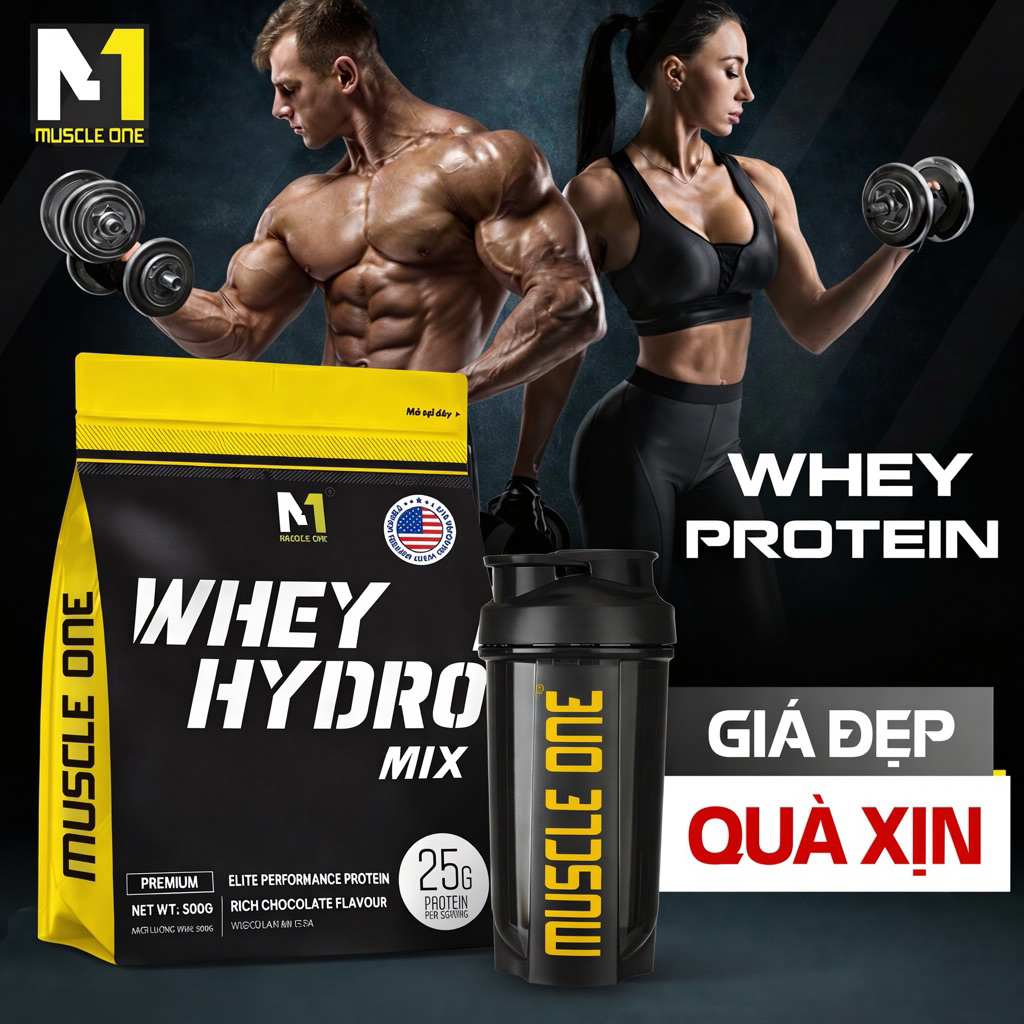 Whey Hydro Mix 500G ( 25G Protein/ Serving ) | Shopee Việt Nam