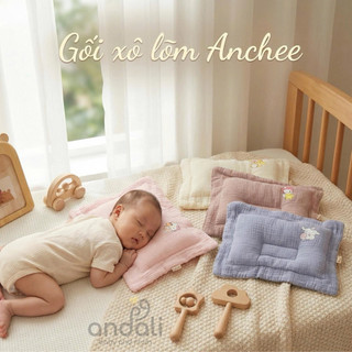 Gối xô sơ sinh dành riêng cho trẻ sơ sinh Anchee