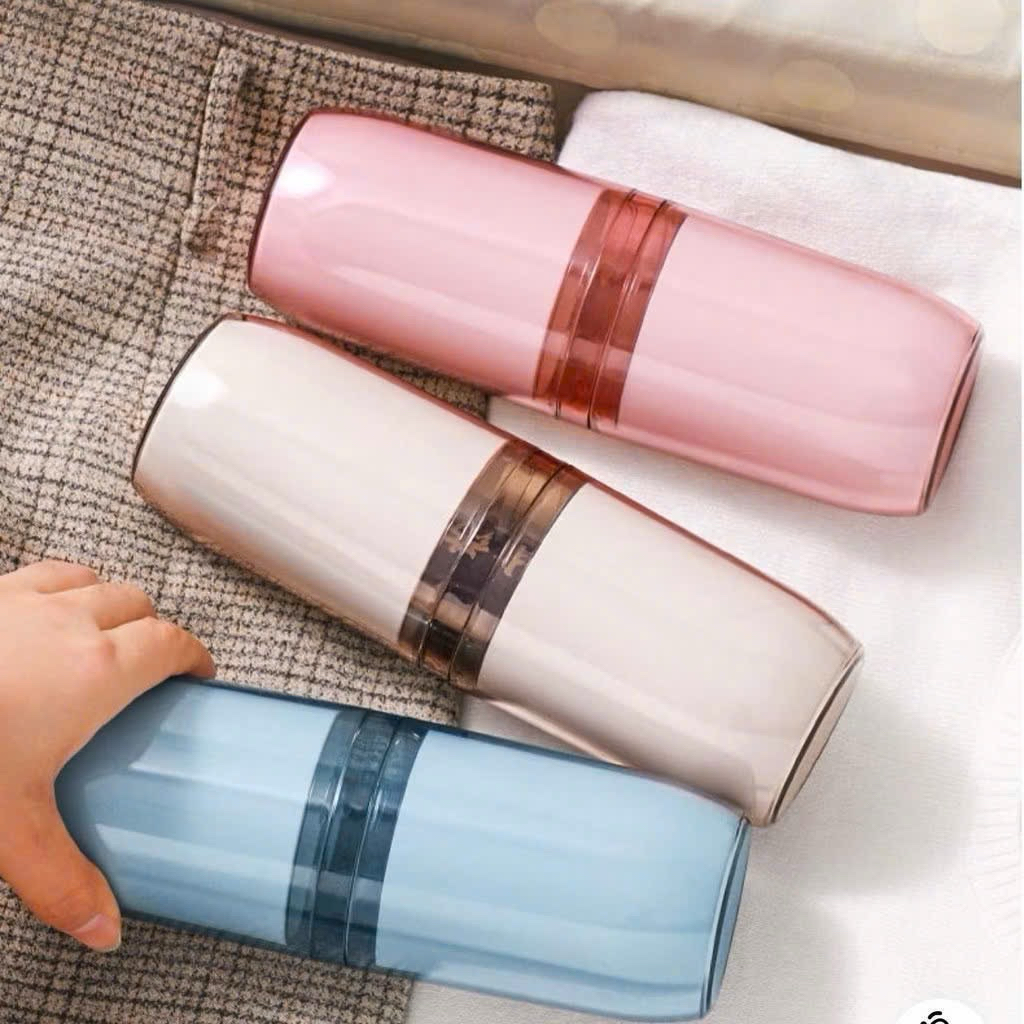 Hộp Đựng Bàn Chải Đánh Răng Du Lịch Cao Cấp – Cốc Đựng Đa Năng Chống Bụi, Gọn Nhẹ Tiện Mang Theo