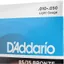 【Japan Quality】D'Addario Acoustic Guitar Strings, 85/15 American Bronze Light .011-.052, EZ910 [Official Japanese Product]