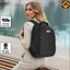 Balo du lịch cao cấp Xbags Travel XB1002 màu đen chống nước chống thấm hiệu quả bền bỉ cho nữ!