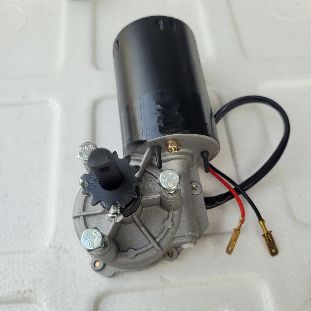 Mô tơ giảm tốc 12V - 50W siêu bền , quay vịt - gà , gạt mưa , kéo rèm ...