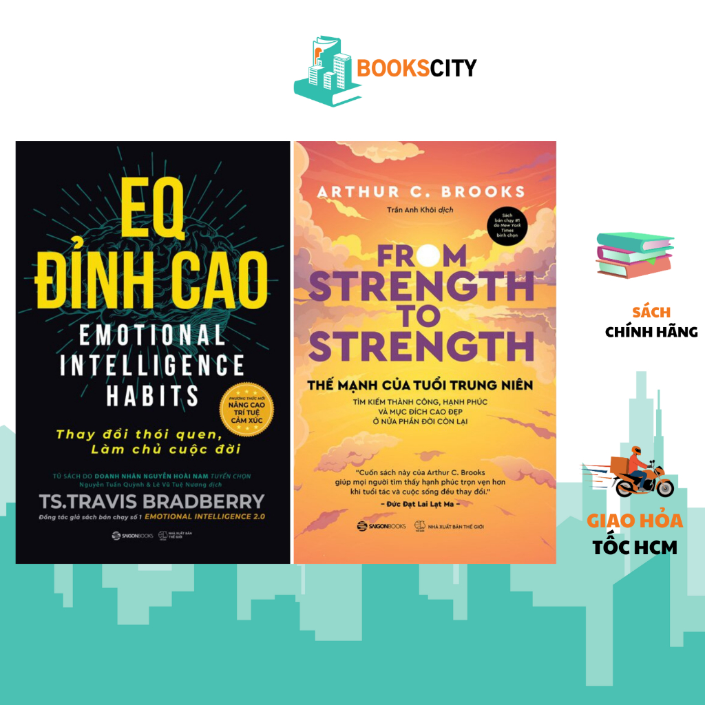 Sách - Thế mạnh tuổi trung niên + EQ đỉnh cao (Lẻ tùy chọn)
