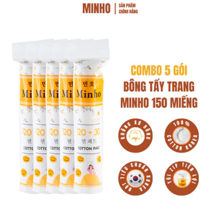 Ad
[Combo 5 Gói] Bông Tẩy Trang Minho 150 Miếng cao cấp Hàn Quốc – Cotton Mềm Mịn, Làm Sạch Sâu ,An Toàn Cho Da Nhạy Cảm
194.750
₫
-13%
Mua để nhận quà
4.9
Đã bán 828
Hà Nội