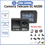 Camera Hành Trình Xe Máy, Camera Hành Động SC-M200. Tặng thêm 1 pin tổng 2 pin. Bảo Hảnh 15 Tháng - Chính Hãng — ảnh 1
