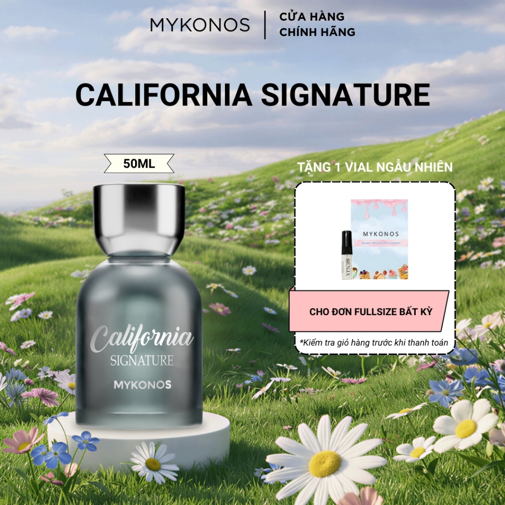 Nước hoa unisex Mykonos California Signature - Extrait de Parfum - 50ml ...