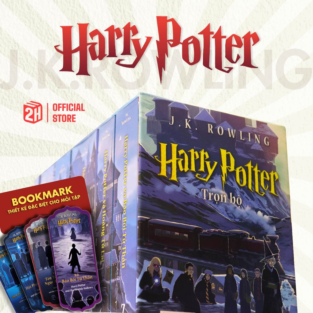 Boxset Harry Potter Trọn bộ 7 Tập, truyện Harry Potter, dịch giả Lý Lan ...
