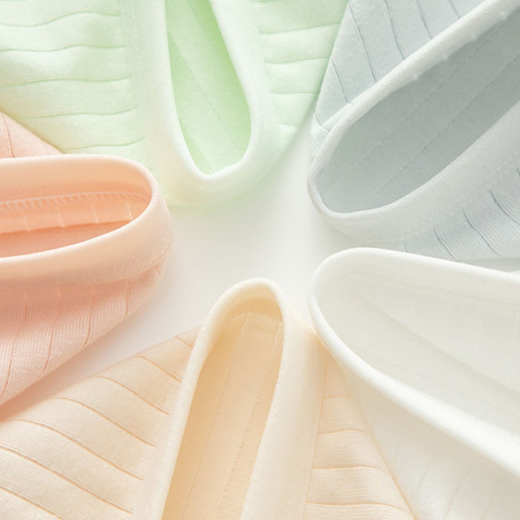 Quần lót nữ cotton màu pastel nhẹ nhàng, Quần chip nữ cạp vừa đáy may 2 lớp kháng khuẩn ZANABRA L562