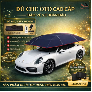 Ô Che Nắng Ô Tô, Che Mưa Nắng Xe Hơi Cao Cấp, Loại Đóng Mở Bằng Tay, Bảo Hành 2 Năm, Lỗi Đổi Mới Trong 7 Ngày Đầu