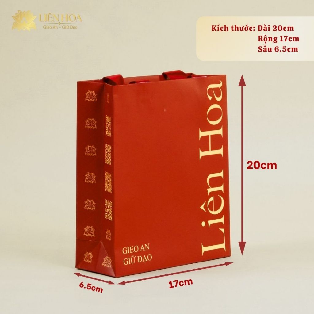 Túi Giấy Đỏ Liên Hoa - Mỗi Món Quà - Một Câu Chuyện - Sang Trọng & Tinh Tế Đến Từng Chi Tiết