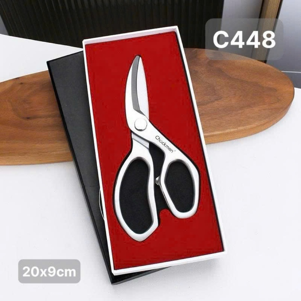 kéo cắt gà cán cong Chockmen C448