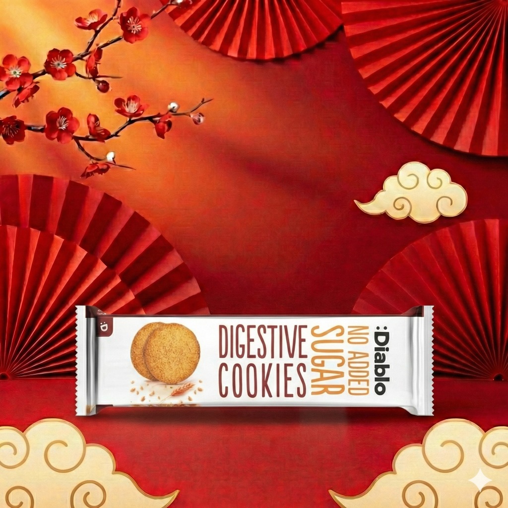 Bánh Cookies Digestive KHÔNG THÊM ĐƯỜNG DIABLO | Shopee Việt Nam