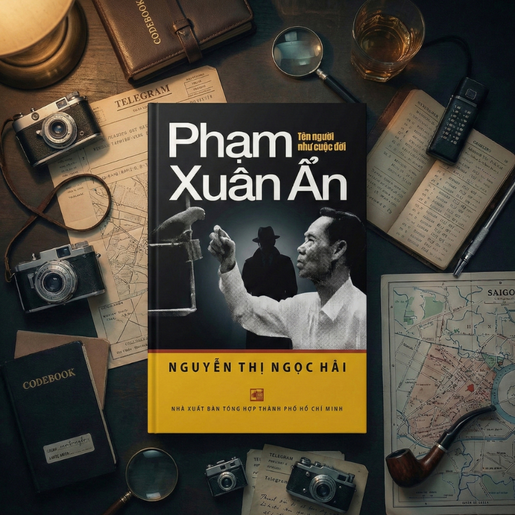 Sách - Phạm Xuân Ẩn - Tên Như Cuộc Đời - SBOOOKS