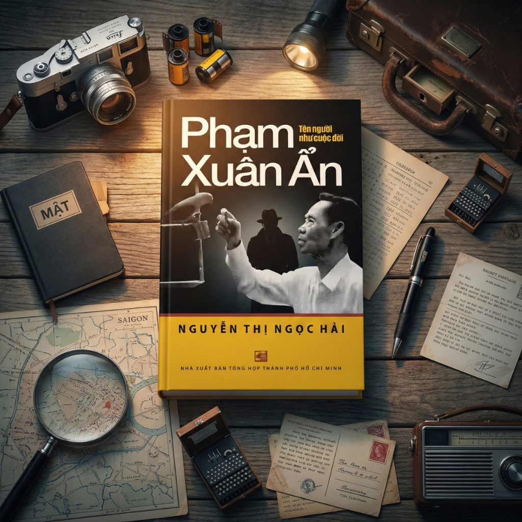 Sách - Phạm Xuân Ẩn - Tên Như Cuộc Đời - SBOOOKS