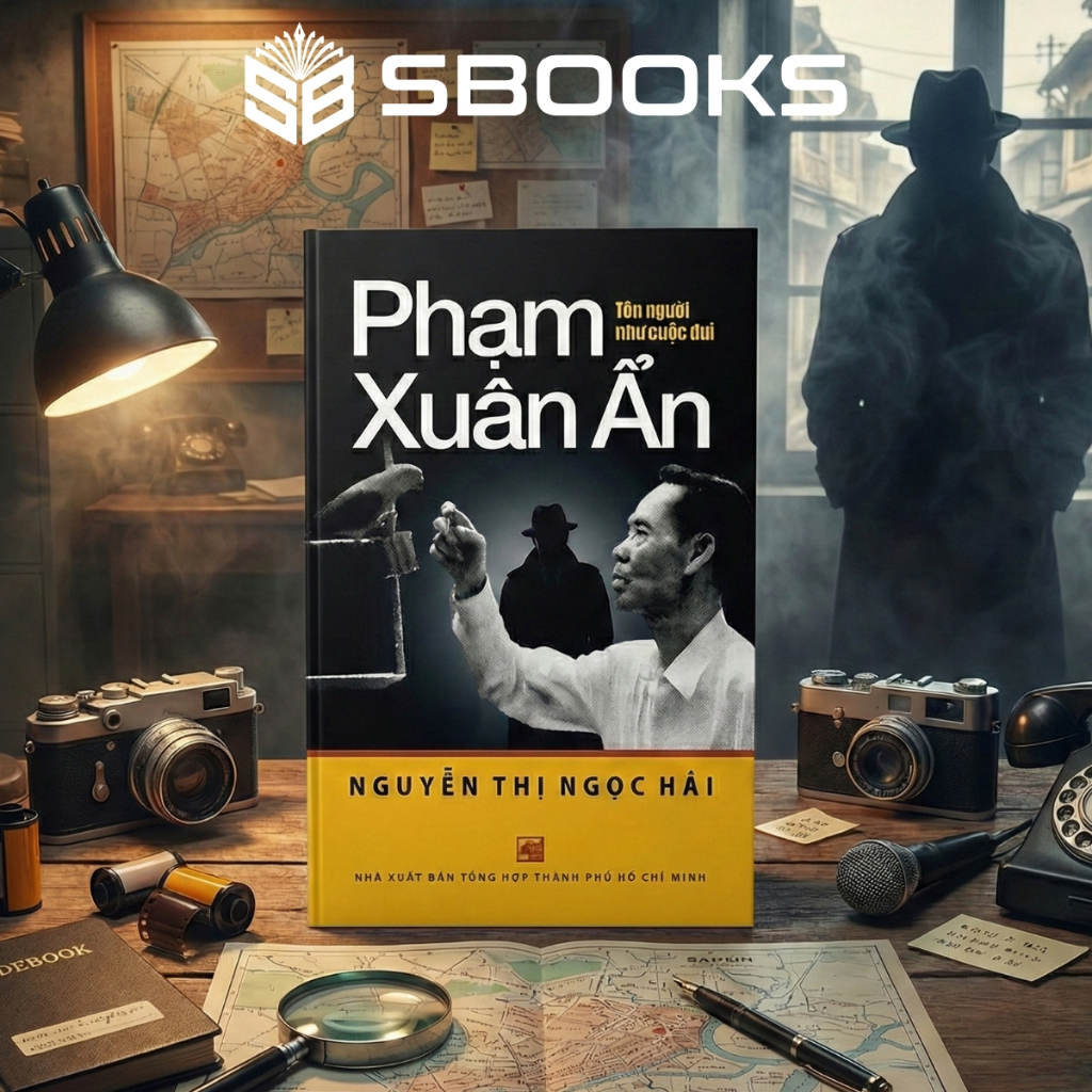 Sách - Phạm Xuân Ẩn - Tên Như Cuộc Đời - SBOOOKS