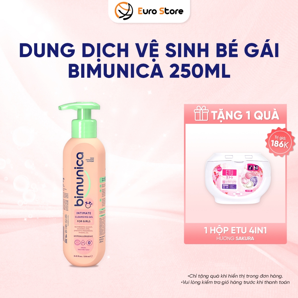 Sữa tắm dịu nhẹ cho bé gái - Hình ảnh thực tế