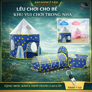 Nhà bóng cho bé tự bung tự gấp gọn sản phẩm thiết kế như một khu vui chơi thu nhỏ trong gia đình cho bé