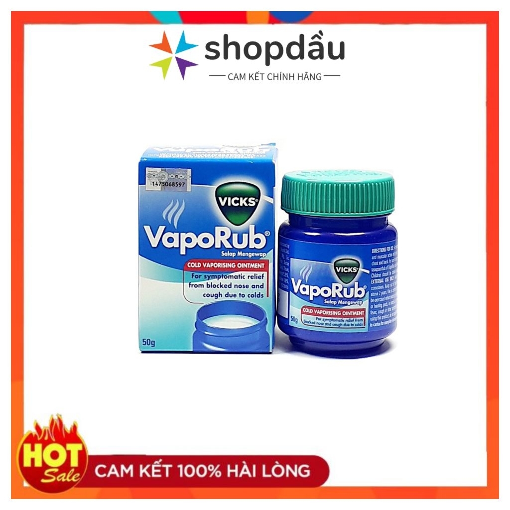 Vaporub - Giá Tốt, Miễn Phí Vận Chuyển, Đủ Loại | Shopee Việt Nam
