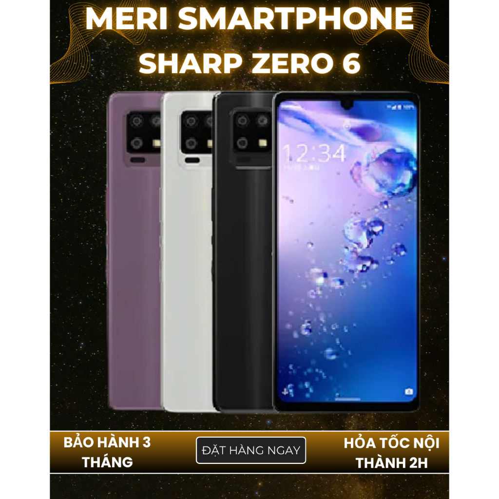 Điện Thoại Sharp Zero 6 Ram 8/128GB 2 SIM Máy Đẹp Nguyên Zin | Shopee ...
