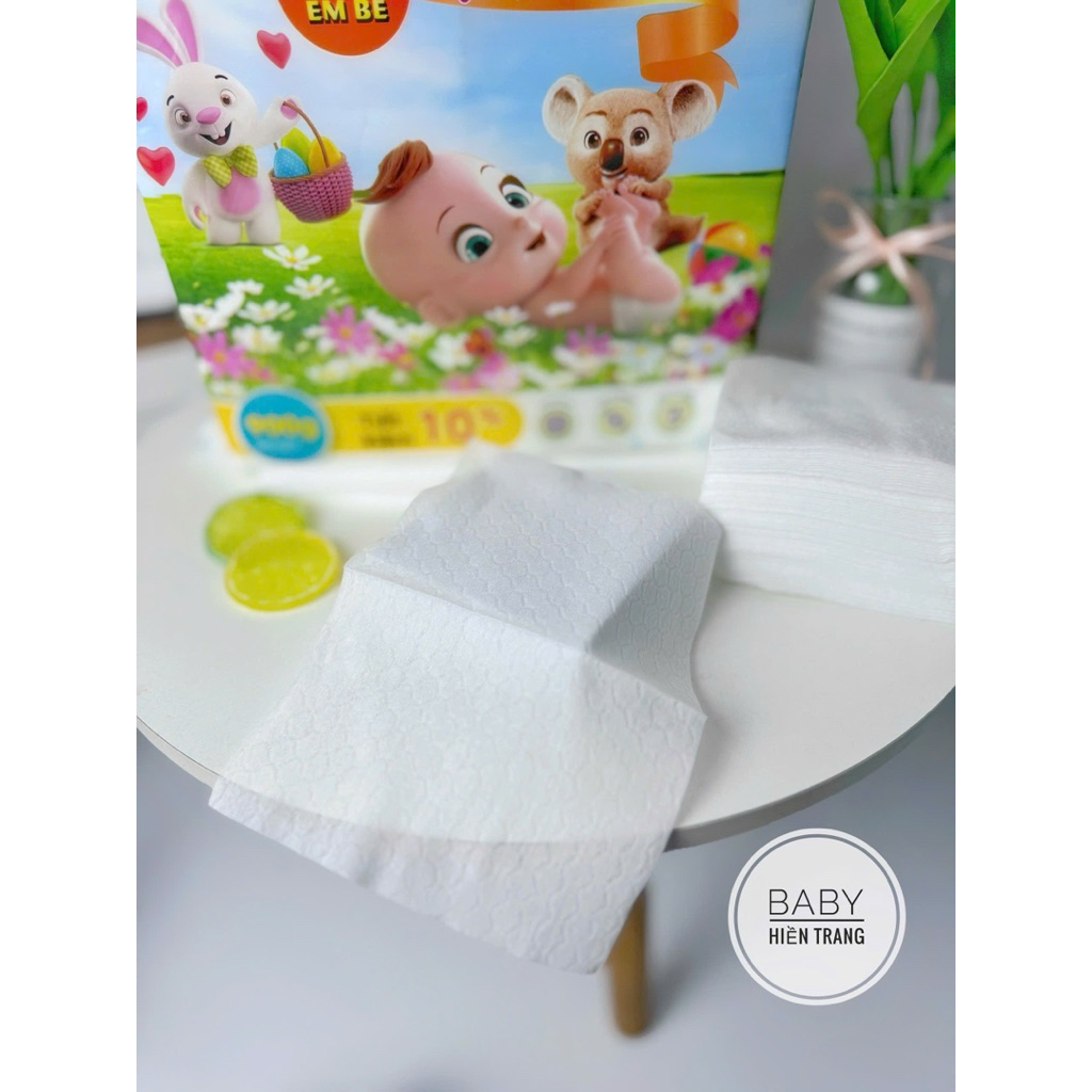 (Cao Cấp) Khăn khô đa năng Hiền Trang 900gram mềm mịn, thấm hút tốt cho bé yêu