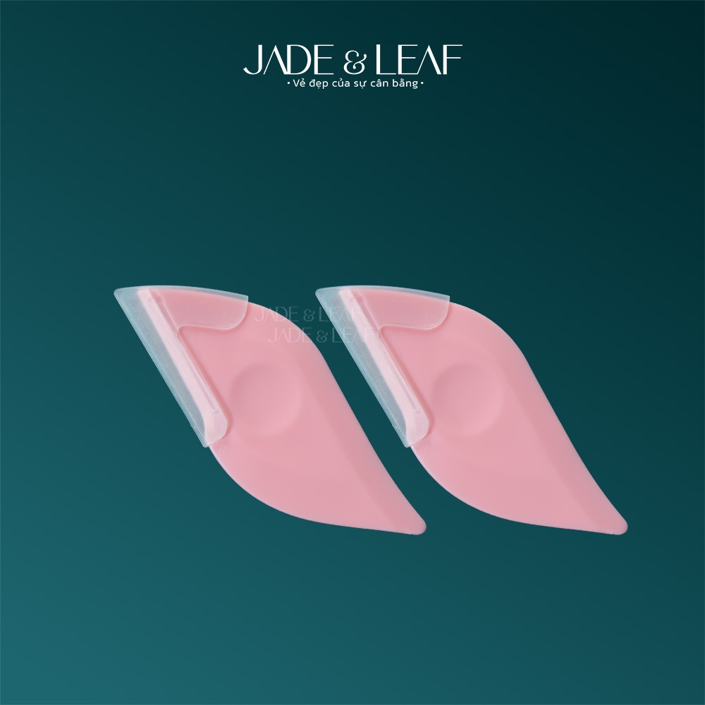 Dao Cạo Lông Mặt Jade&Leaf Hình Bán Nguyệt, Thiết kế Thông Minh Cạo Râu Siêu Bén Nhỏ Gọn Tiện Lợi