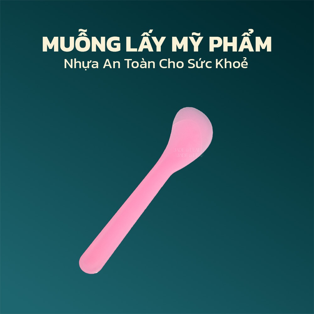 Muỗng Thìa Lấy Sản Phẩm Jade&Leaf, Kem Body Mỹ Phẩm Tiện Dụng, Chất Liệu Nhựa An Toàn Cho Sức Khoẻ
