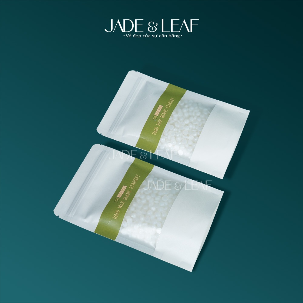 Sáp Wax Lông Trong Suốt Jade&Leaf Cao Cấp, Wax Lông Toàn Thân Wax Nách Tay Chân Siêu Bám