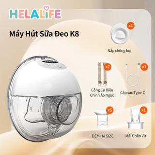 Van chân không, van silicon, màng hút sữa, cuống hút, xilanh cho máy hút sữa Helalife K8