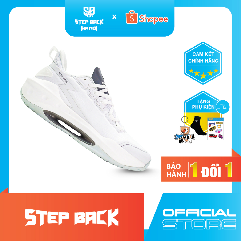 Giày bóng rổ Comet Star Platinum x Jogarbola phong cách Streetball năng động cho sân indoor, outdoor