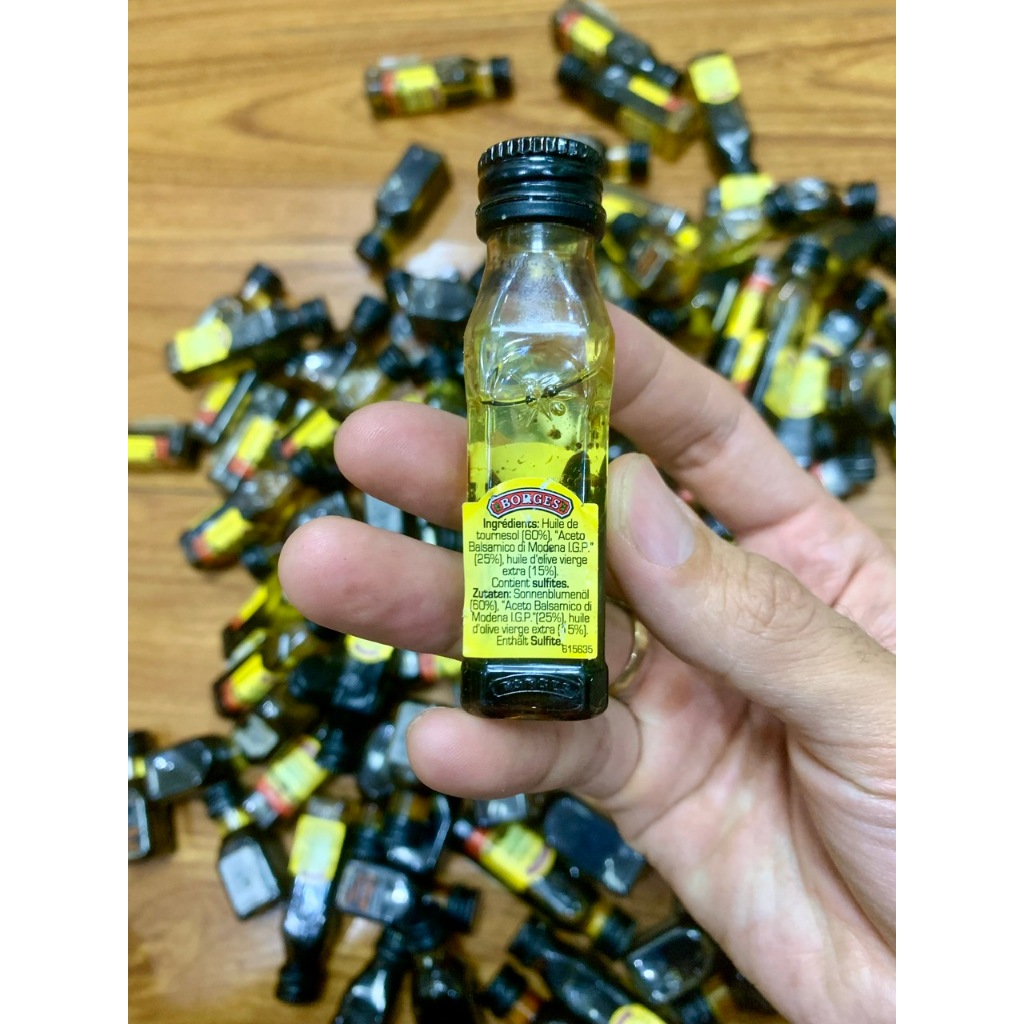 Sét 5 lọ dầu oliu ngoại BORGES dung tích 20ml nhập từ Tây Ban Nha tốt cho trẻ nhỏ, mẹ bầu và chế độ ăn | BigBuy360 - bigbuy360.vn