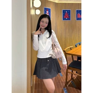 Chân Váy Nữ BEASSY SKIRT Xếp Li Form Trễ Trendy SECODEE