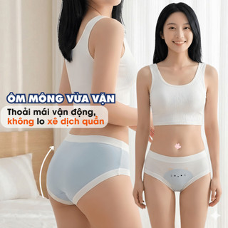 [ MẪU MỚI ] Combo 5 Quần Lót Nữ Cotton Thoáng Khí, Set 5 Quần Chip Nữ Ôm Mông Co Giãn AMYBRA New