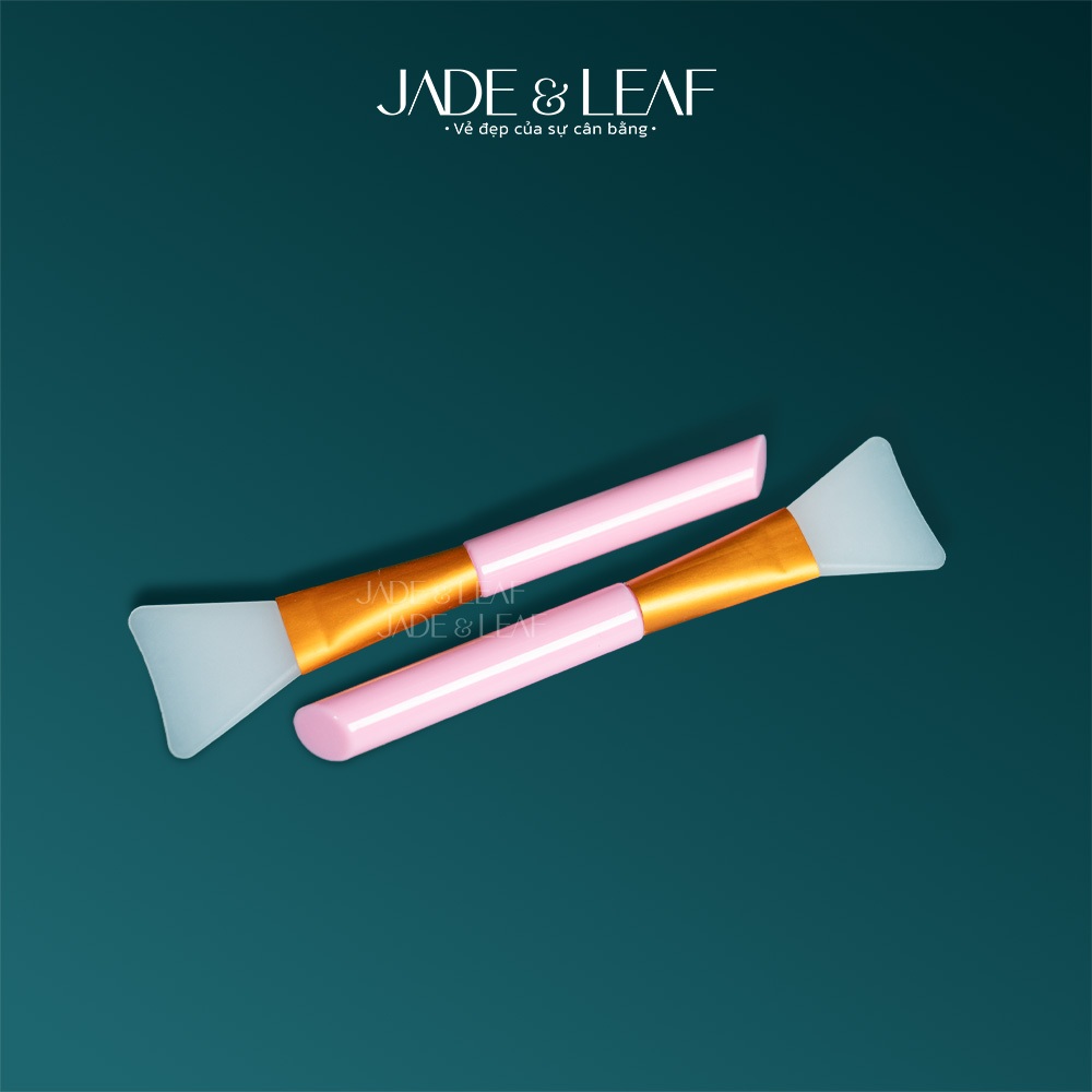 Cọ Đắp Mặt Nạ Silicon Jade&Leaf 1 Đầu Cao Cấp, Quét Bột An Toàn Lành Tính Dễ Vệ Sinh Tiện Lợi