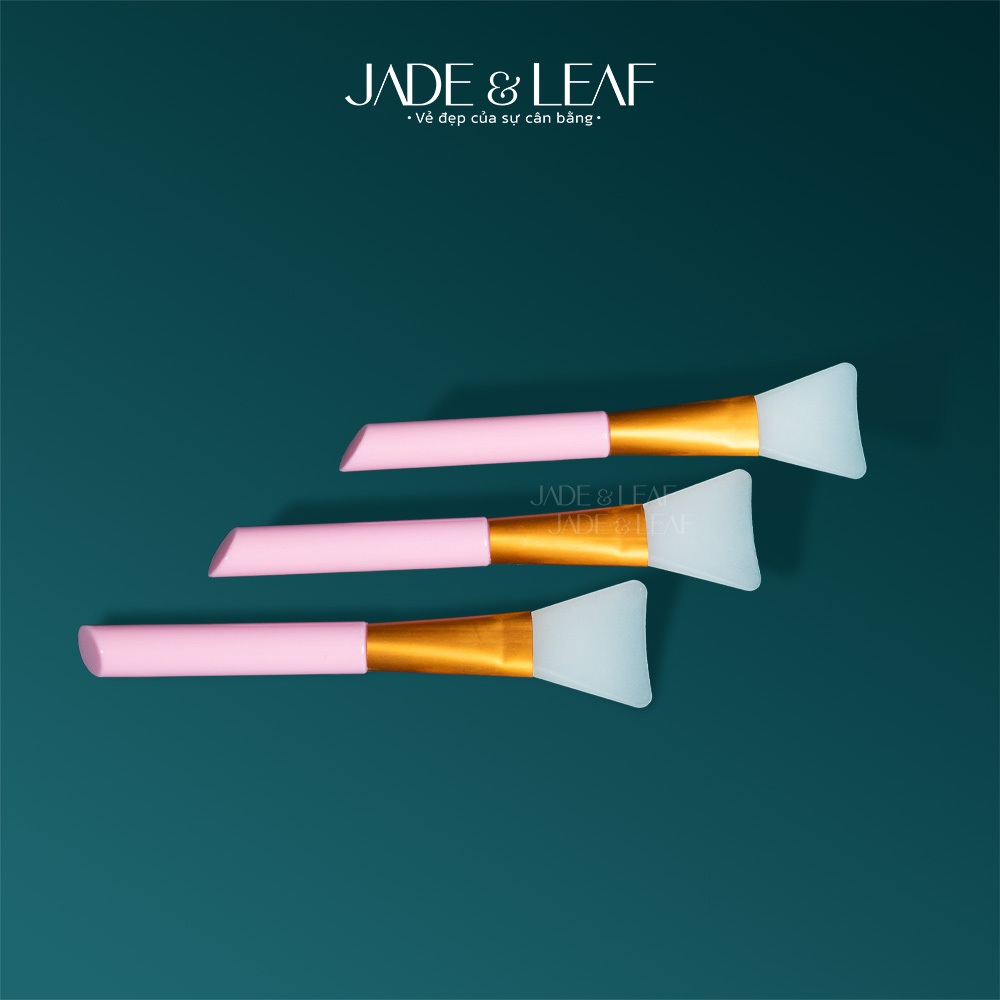 Cọ Đắp Mặt Nạ Silicon Jade&Leaf 1 Đầu Cao Cấp, Quét Bột An Toàn Lành Tính Dễ Vệ Sinh Tiện Lợi