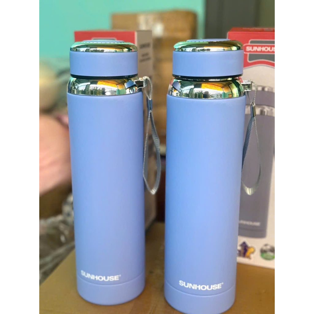 Bình giữ nhiệt inox 304 Sunhouse 920ml KS-TU920FN (màu xanh) | BigBuy360 - bigbuy360.vn