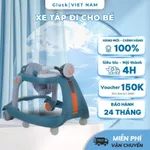 Xe đẩy tập đi cho bé HN - 2802 Gluck xe tập đi, tập đứng, tập ngồi đa năng kết hợp bàn ăn dặm. — ảnh 1