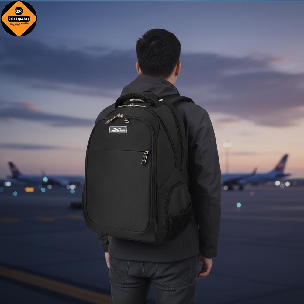 Balo Du Lịch Chống Thấm Xbags Travel Xb 1002 Màu Đen, Đa Năng, Siêu Rộng Đựng Laptop 17 Inch!